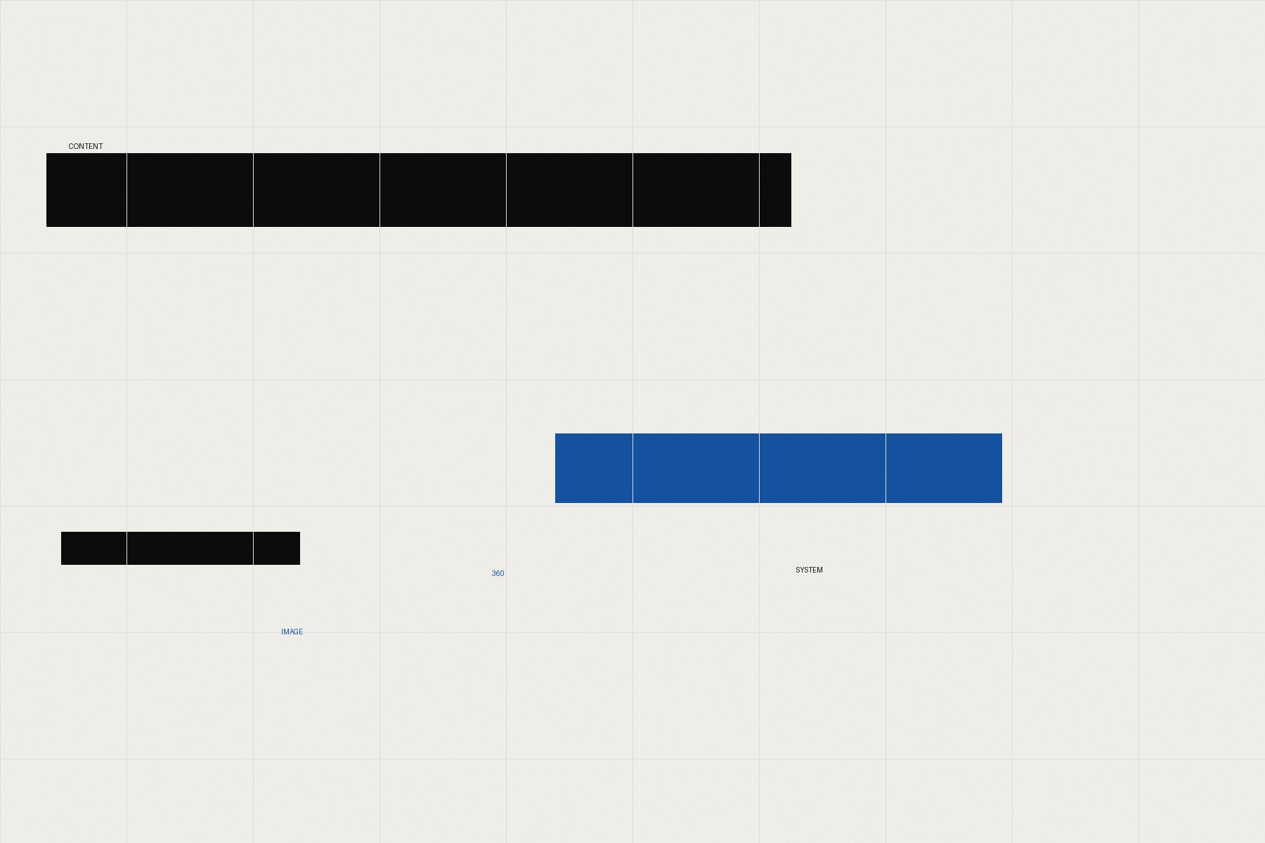 Minimal abstract image system